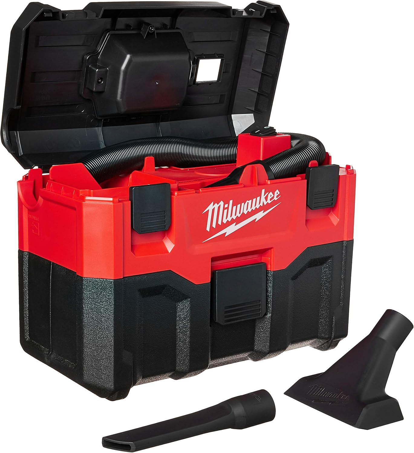 Milwaukee Cordless Wet/Dry 0880-20, Aspirateur Sec/Humide sans Fil Lithium-ION, Rouge