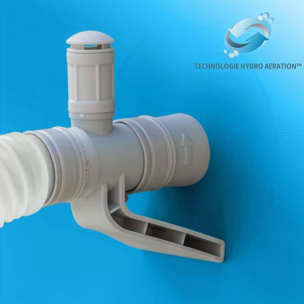 Intex Pompe filtrante à cartouche transparente Krystal - Système de filtration à cartouche de piscine - Gris - 900 L/H – Image 3