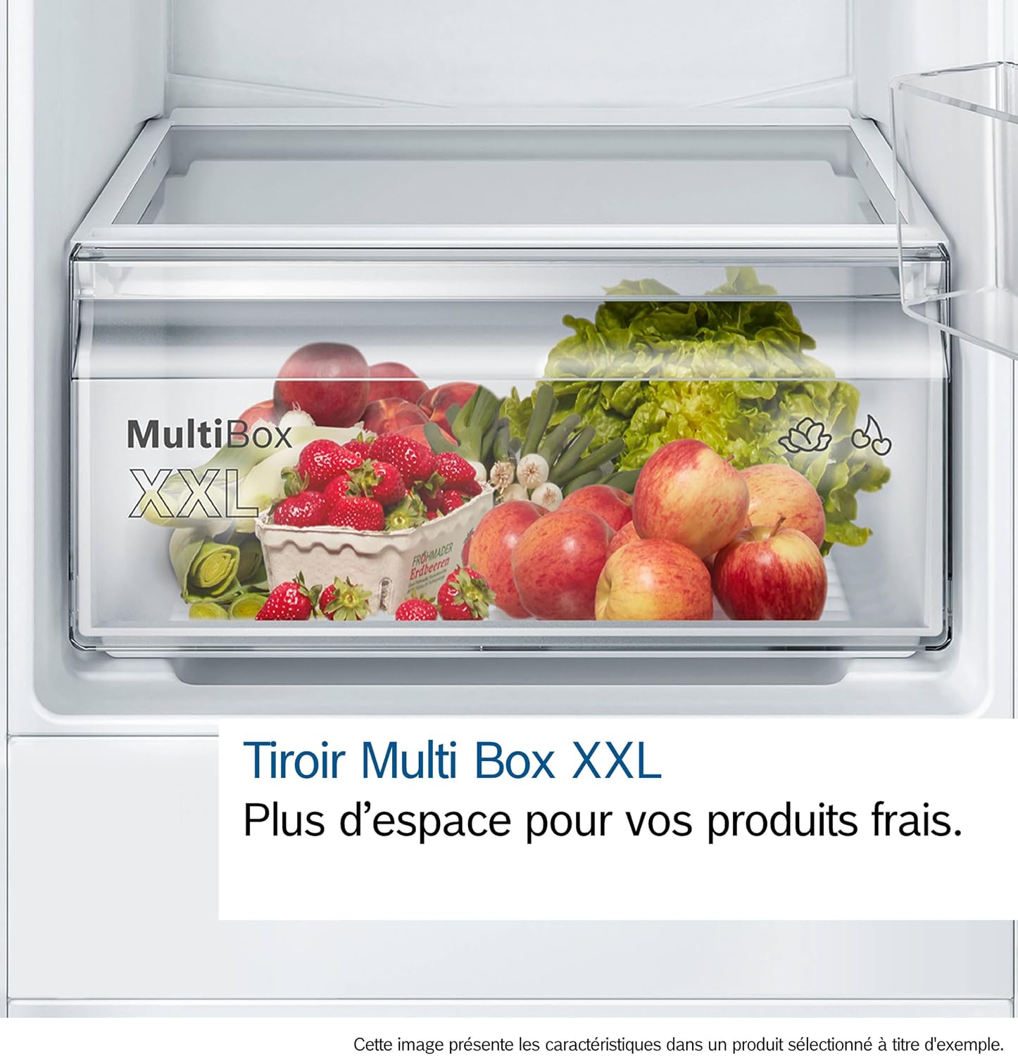 Bosch KIR41NSE0, Série 2, Petit réfrigérateur, Encastrable, 122,1 x 54,1 cm, 204 L – Image 4