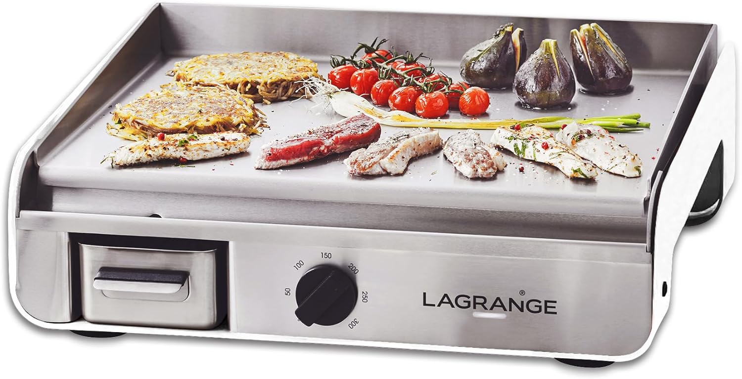 Lagrange 219104 Plancha Pro Blanche, 2300W – Image 8