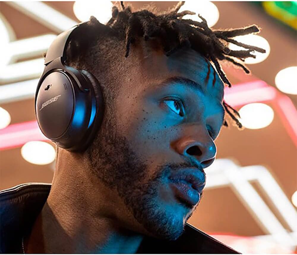 Casque sans Fil Bluetooth à Réduction de Bruit QuietComfort 45 avec Microphone pour Les Appels – Noir – Image 6