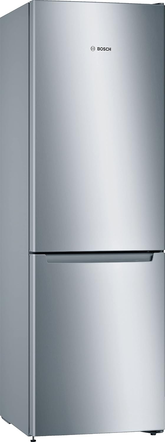 Bosch KGN33NLEB Série 2 Réfrigérateur combiné pose-libre - 282L - L 60cm x H 176cm - Inox