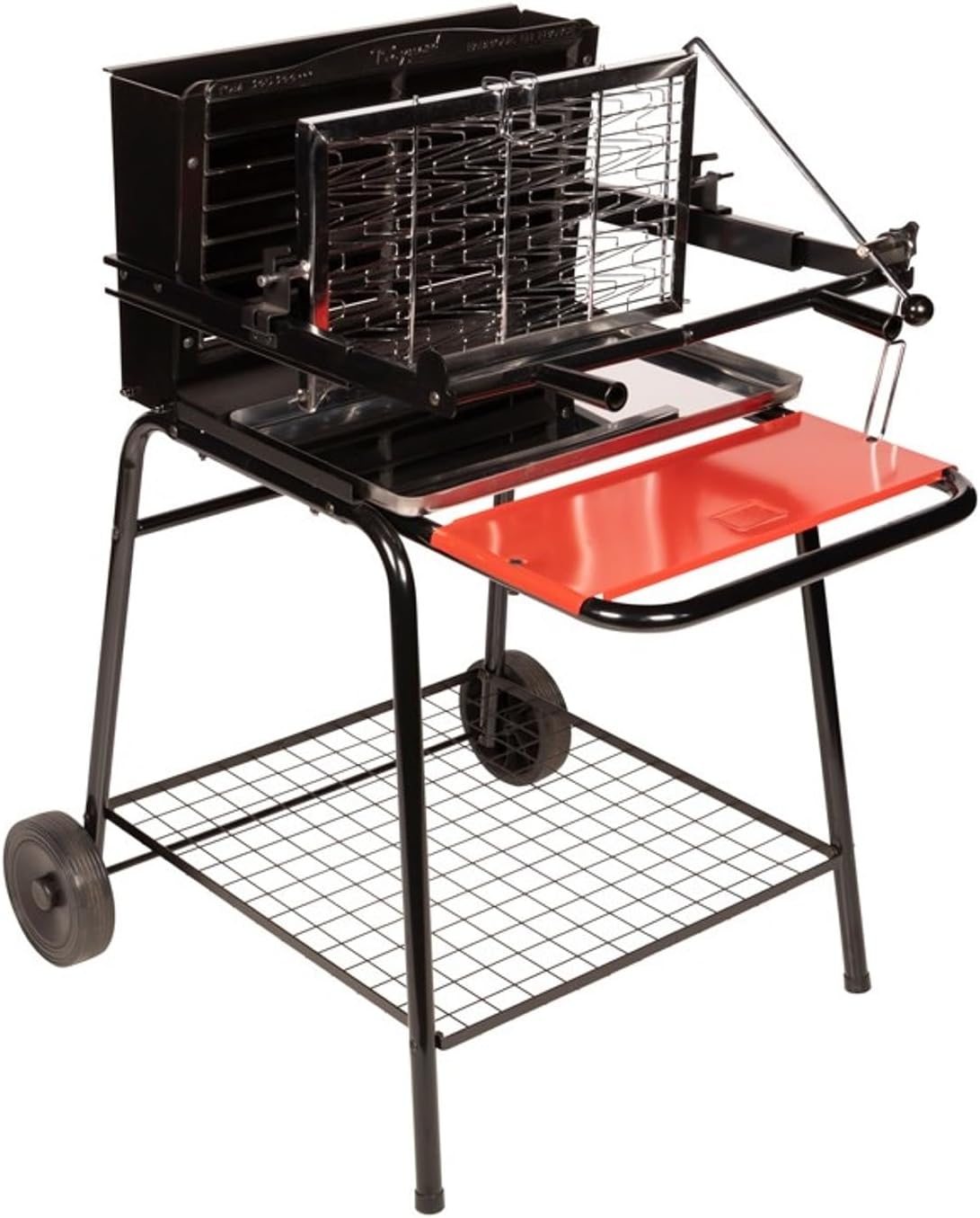 Somagic Barbecue à Charbon Vertical Retournement Grille, Gris JBQ1305006 – Image 4