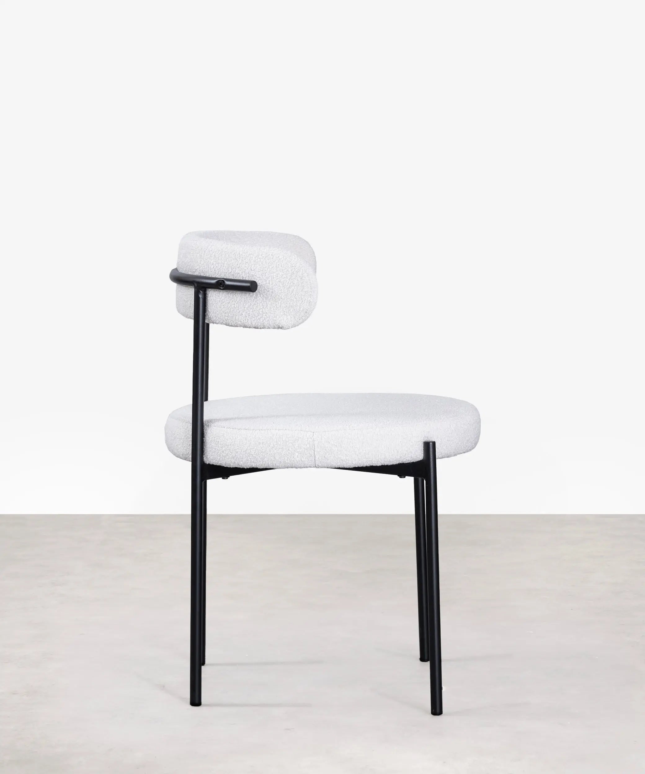 Silla de Comedor en Tela y Metal Alexia – Image 35