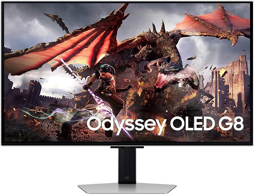 Ecran PC Gaming ODYSSEY OLED G80SD 32 240Hz 4K UHD Argente