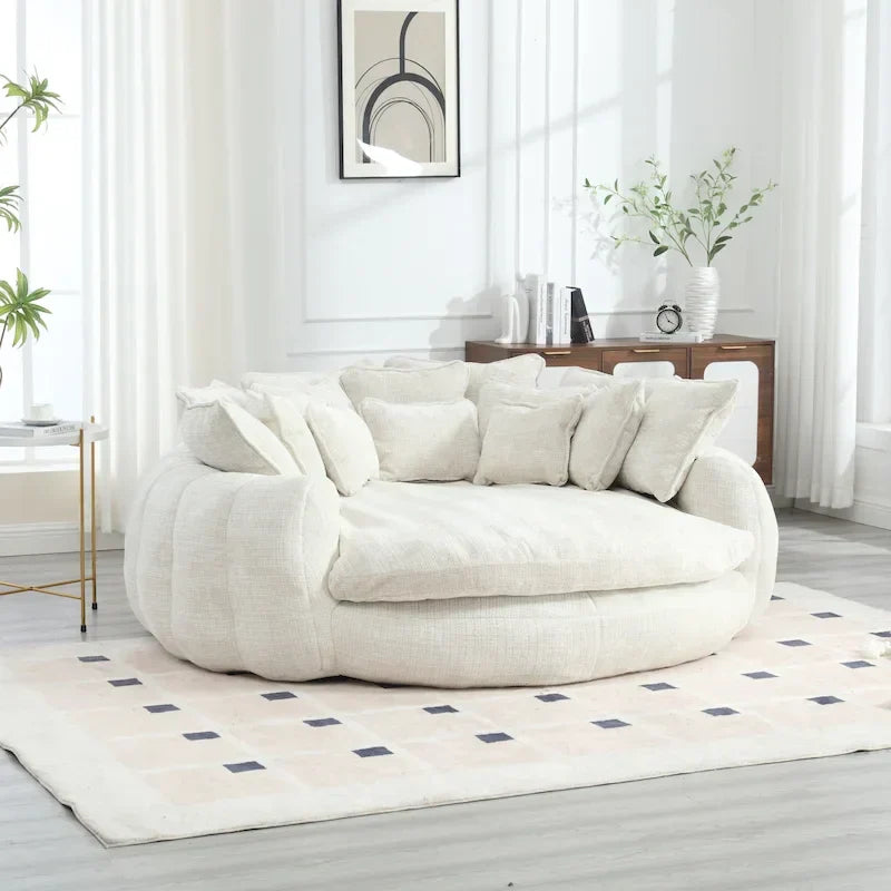 Comfortable Double Loaf Sofa Bed, Oversized Sofa Bed with Armrests – Image 3