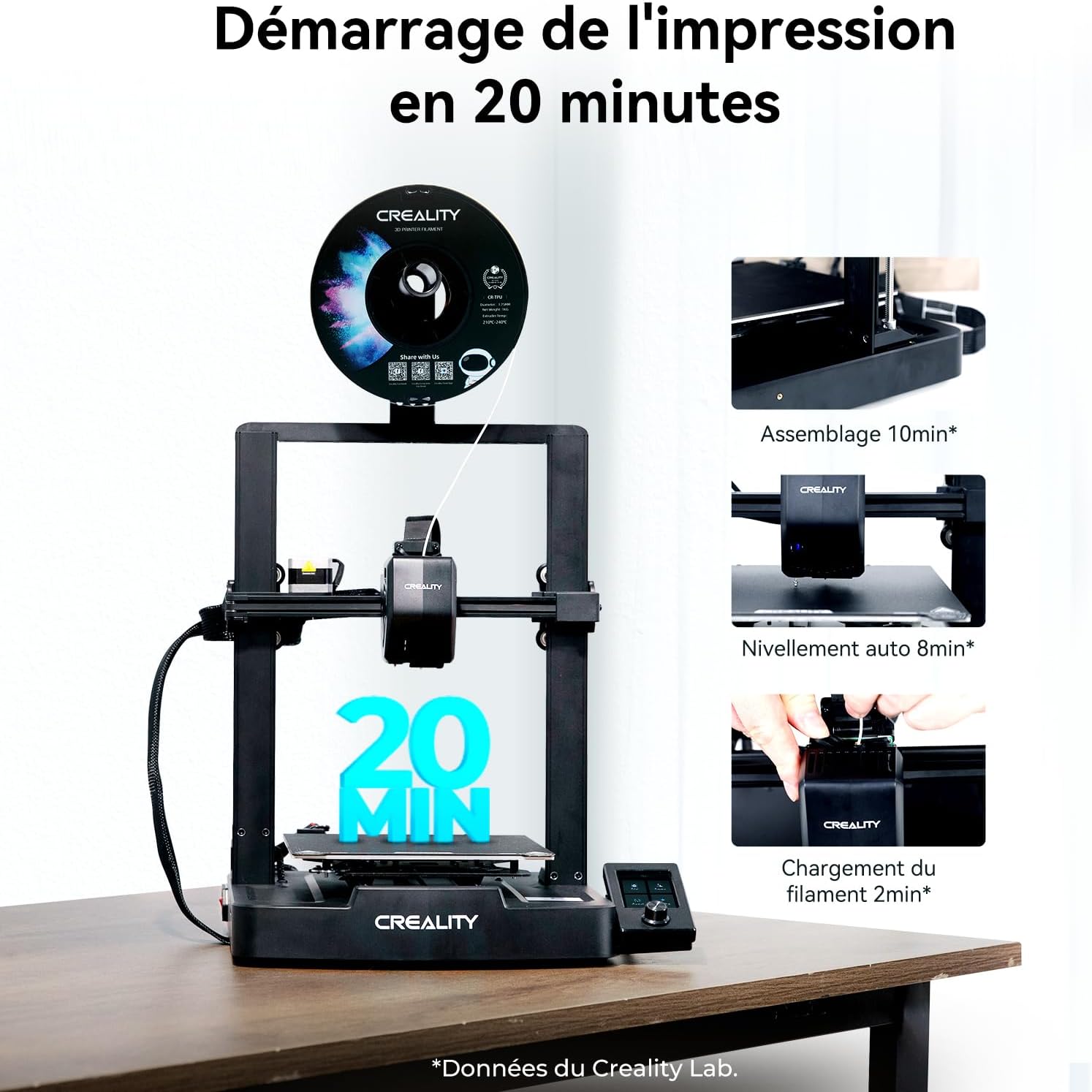 Imprimante 3D Creality Ender-3 V3 SE – 220 x 220 x 250 mm – Image 4
