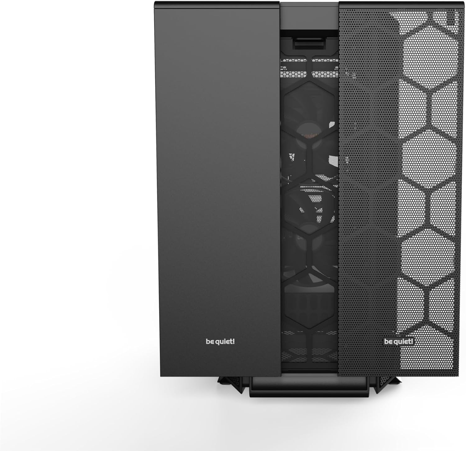be quiet! Boîtier PC Silent Base 802 Black, 3 Ventilateurs Pure Wings 140 mm, 2 capots supérieurs et Avant interchangeables, Plateau de Carte mère découplé – Image 3