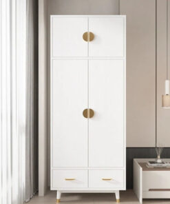 Alternative view of Wooden Armoire with 4 Drawers