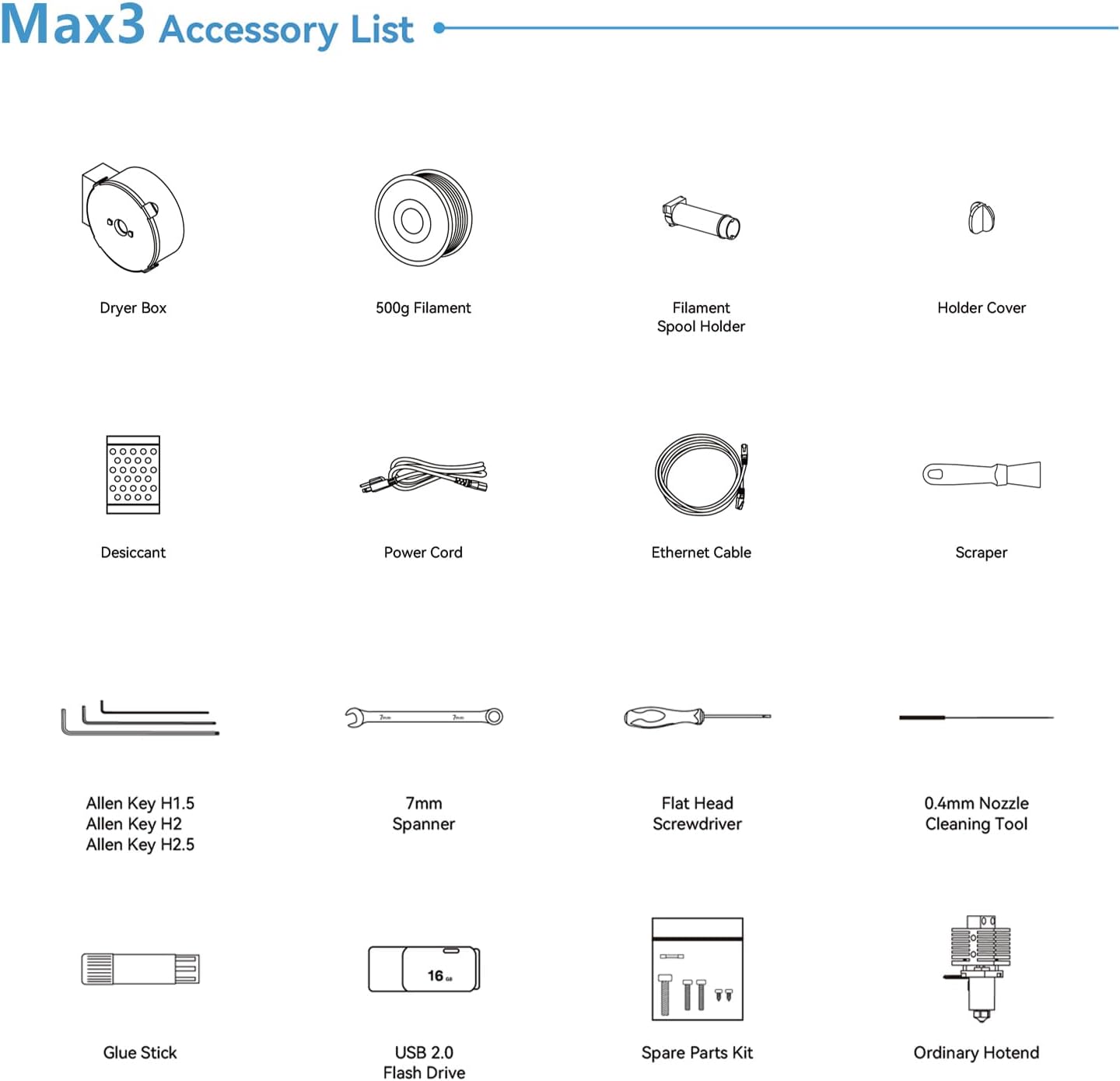 Imprimante 3D QIDI TECH MAX3-325*325*315mm – Image 7