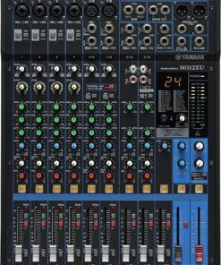 Yamaha MG12XU - Console de mixage compacte avec 12 canaux d'entrée, effets, USB et préamplis micro D-PRE