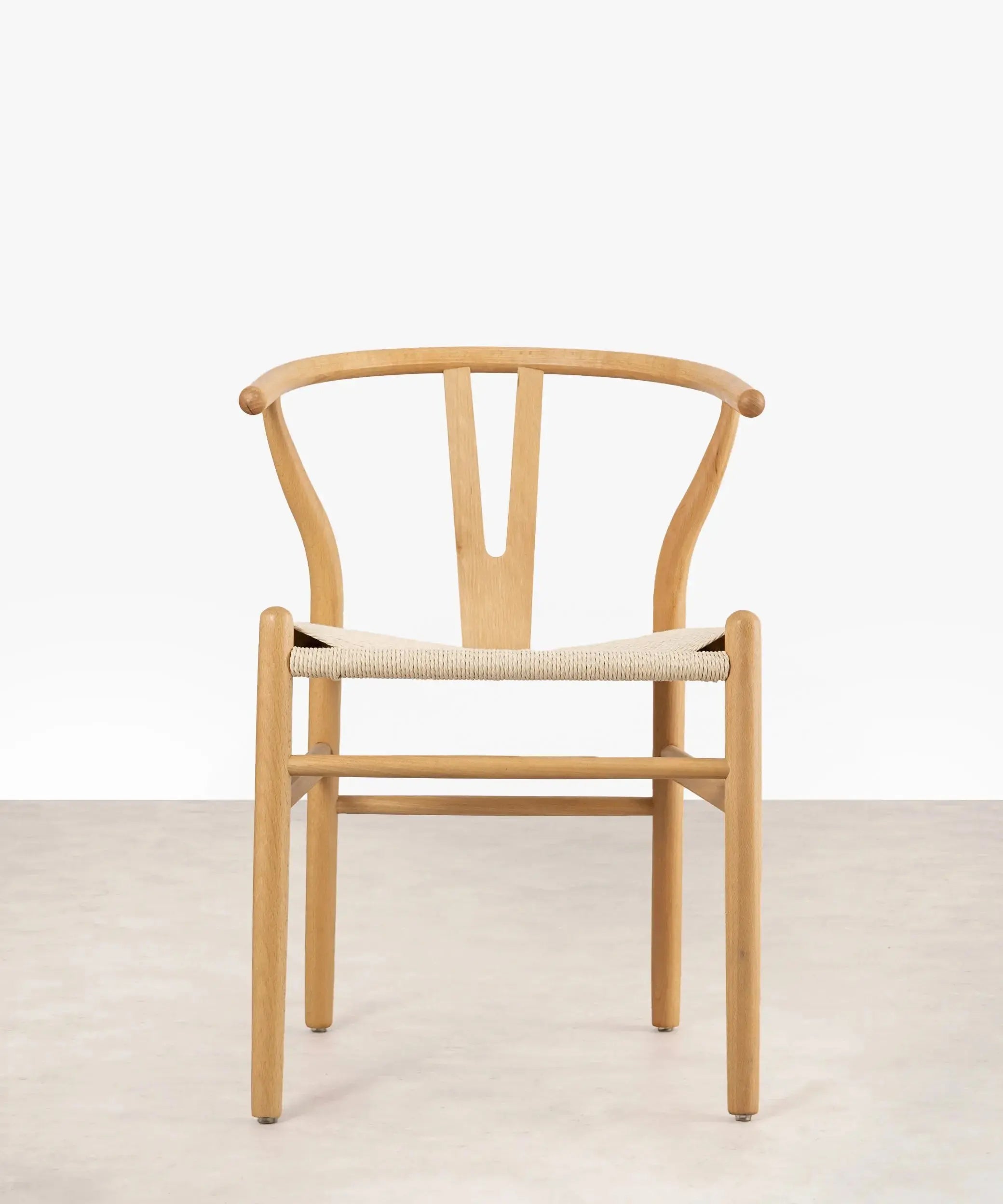 Silla de Madera y Cuerda Trenzada Uish – Image 3