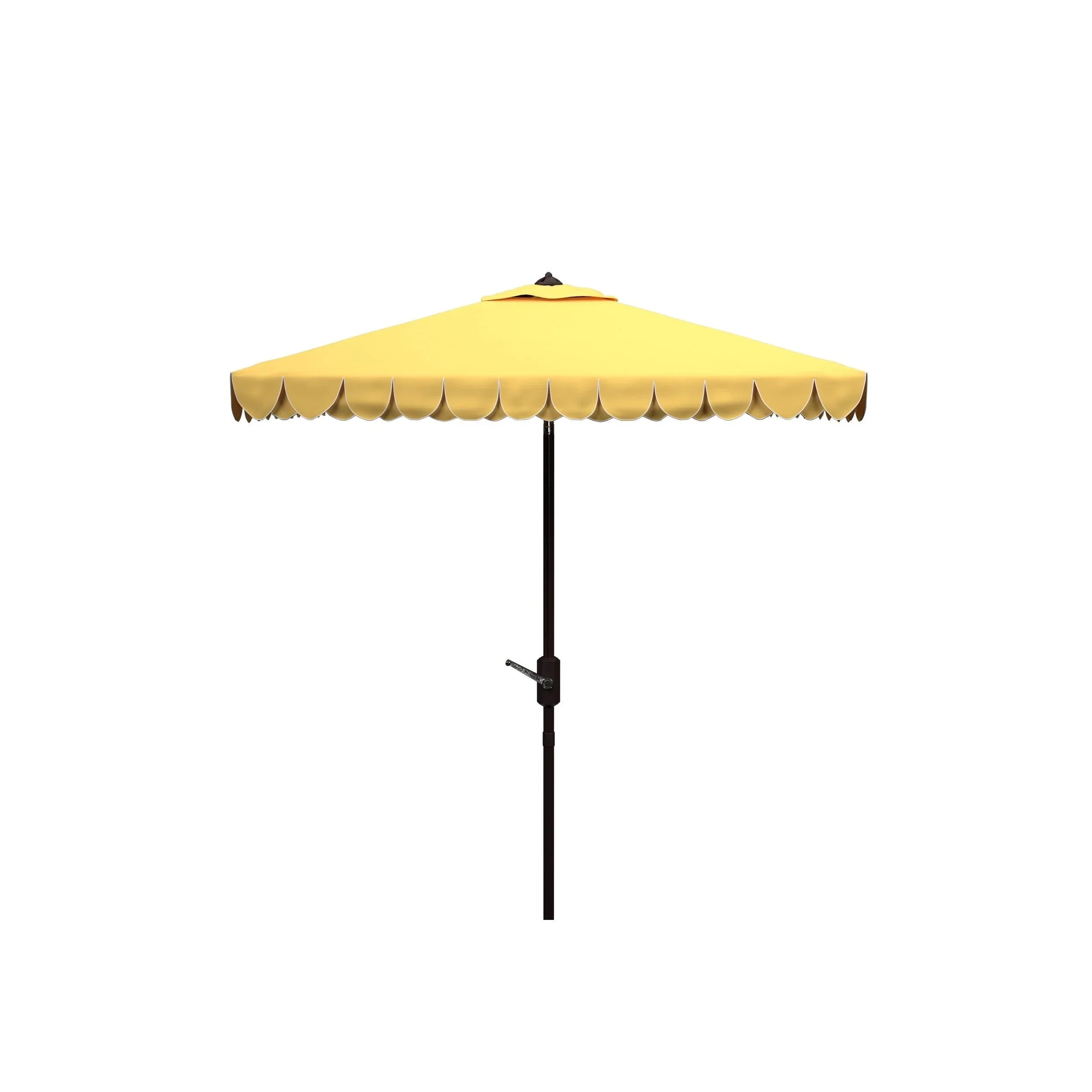 SAFAVIEH Outdoor Kjerstin Valance 9Ft Double Top Umbrella – Image 31