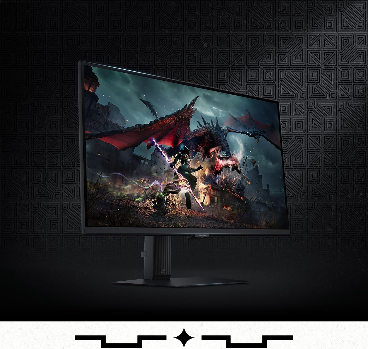 Ecran PC Odyssey G50D 27’’ 180Hz, 1ms, Dalle Fast IPS, Résolution QHD:2560x1440, Contraste 1000:1, AMD FreeSync, Auto Source Switch +, HDR400, Pied ajustable, DisplayPort, HDMI, LS27DG502EUXEN – Image 5