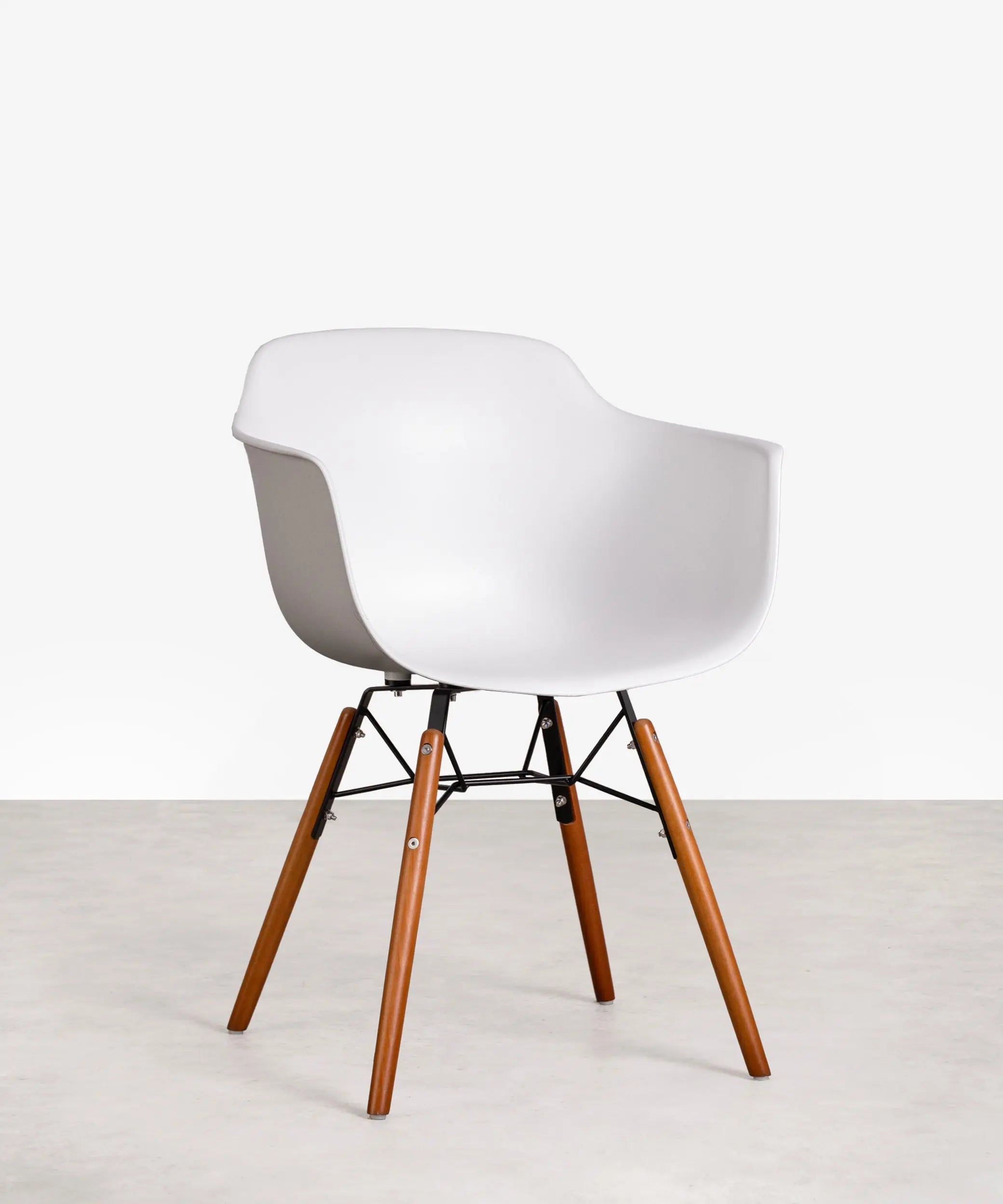 Silla de Polipropileno y Madera Elon Arms – Image 21
