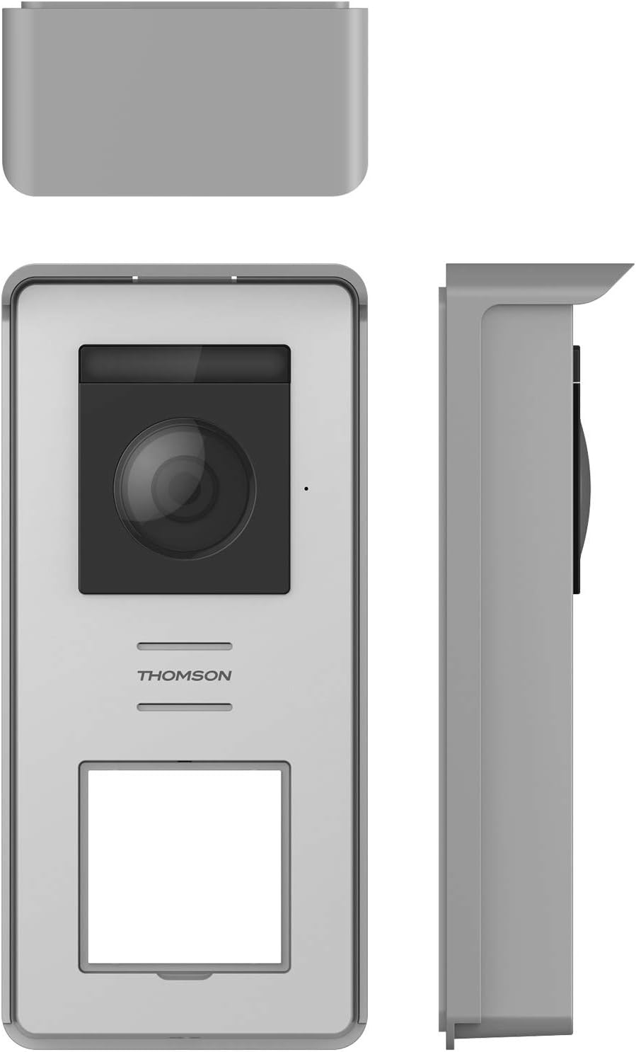 Visiophone Couleur sans Fil, Installation simple et sans fil, Portée de 350m* entre la platine de rue et l’écran, Qualité vidéo HD ,720p, mémoire interne : carte SD - Thomson Air - 512286 – Image 4