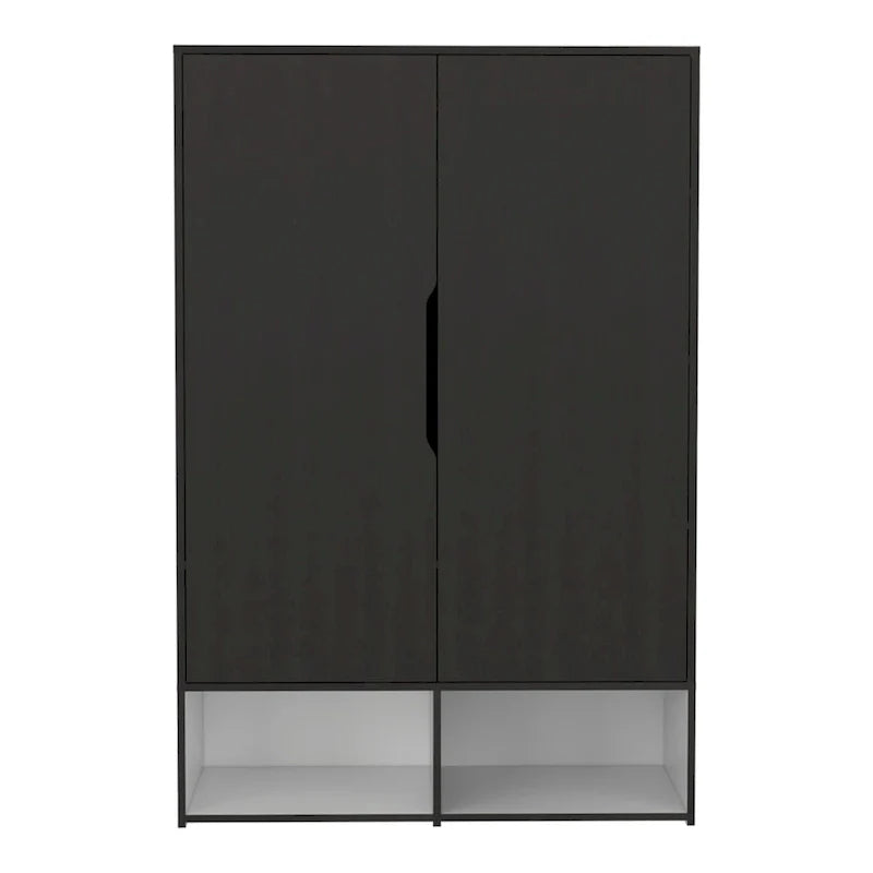 Rose Double Armoire with Hanging Rod – Image 14