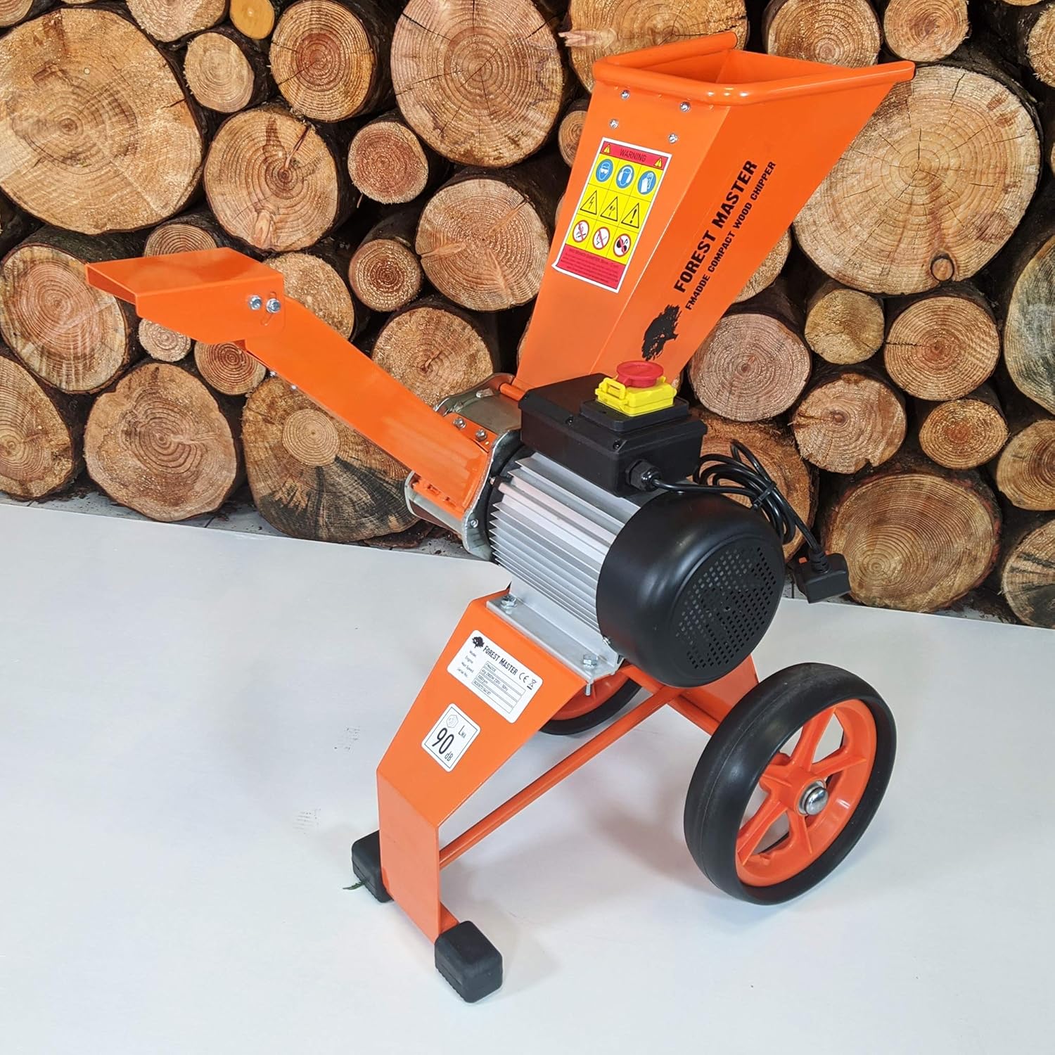 Forest Master FM4DDE broyeur de Jardin électrique 2800 W 4 CV pour Branches, Feuilles de Bois – Image 14