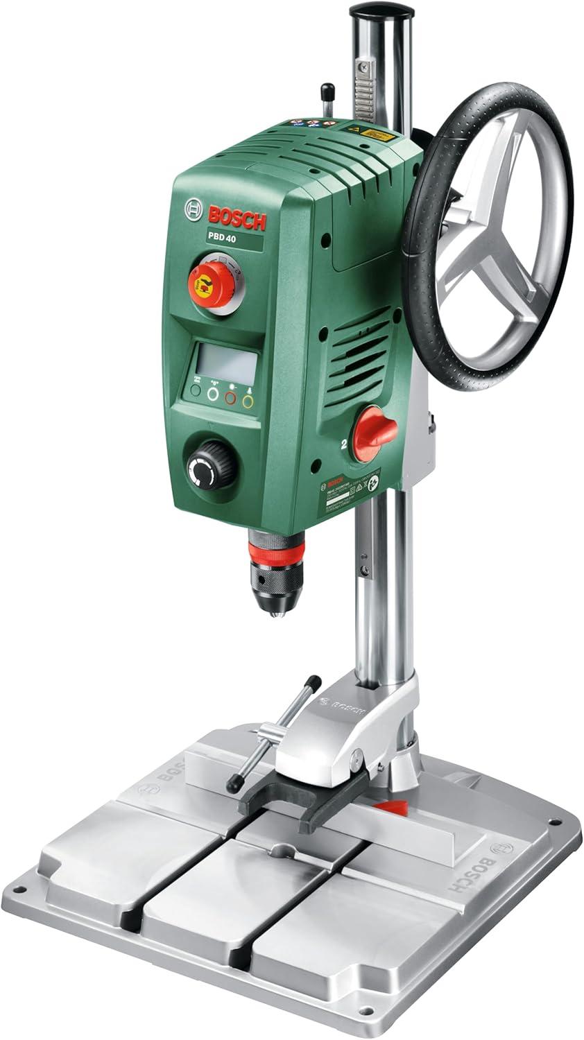 Bosch perceuse à colonne PBD 40 710 W, diamètre d'alésage max. dans l'acier/le bois : 13 mm/40 mm, course de perçage 90 mm, emballage carton