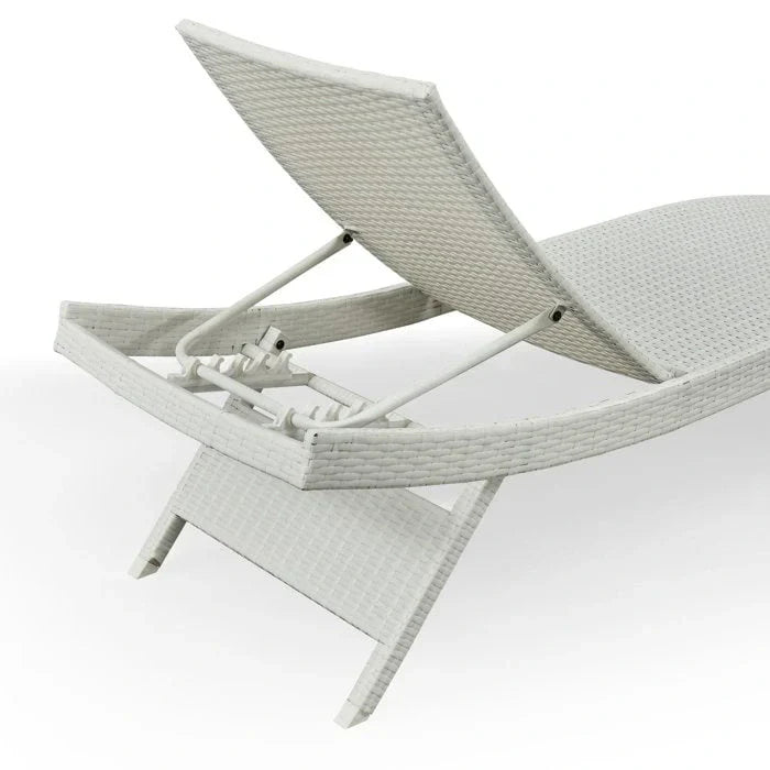 All Weather Wicker Chaise Lounge - Set of 2 – Image 26