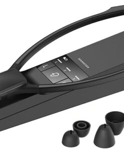 Sennheiser Casque sans fil numérique RS 5200 pour écouter la TV - Son très Clair, profils d’Audition sélectionnables, Mode Clarté de Parole, Design léger, connexions numériques et analogiques