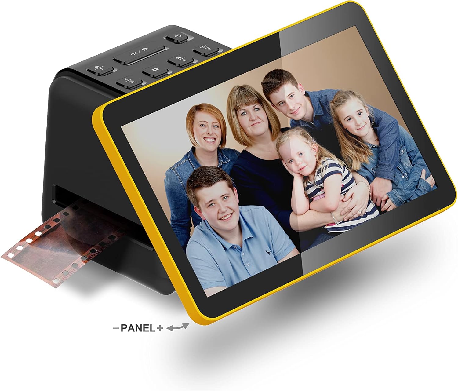 Kodak Slide N Scan Scanner de Film numérique Max 7- Grand écran LCD 7 convertit Les négatifs Couleur en 22MP HD n & b JPEG RODFS70 – Image 9