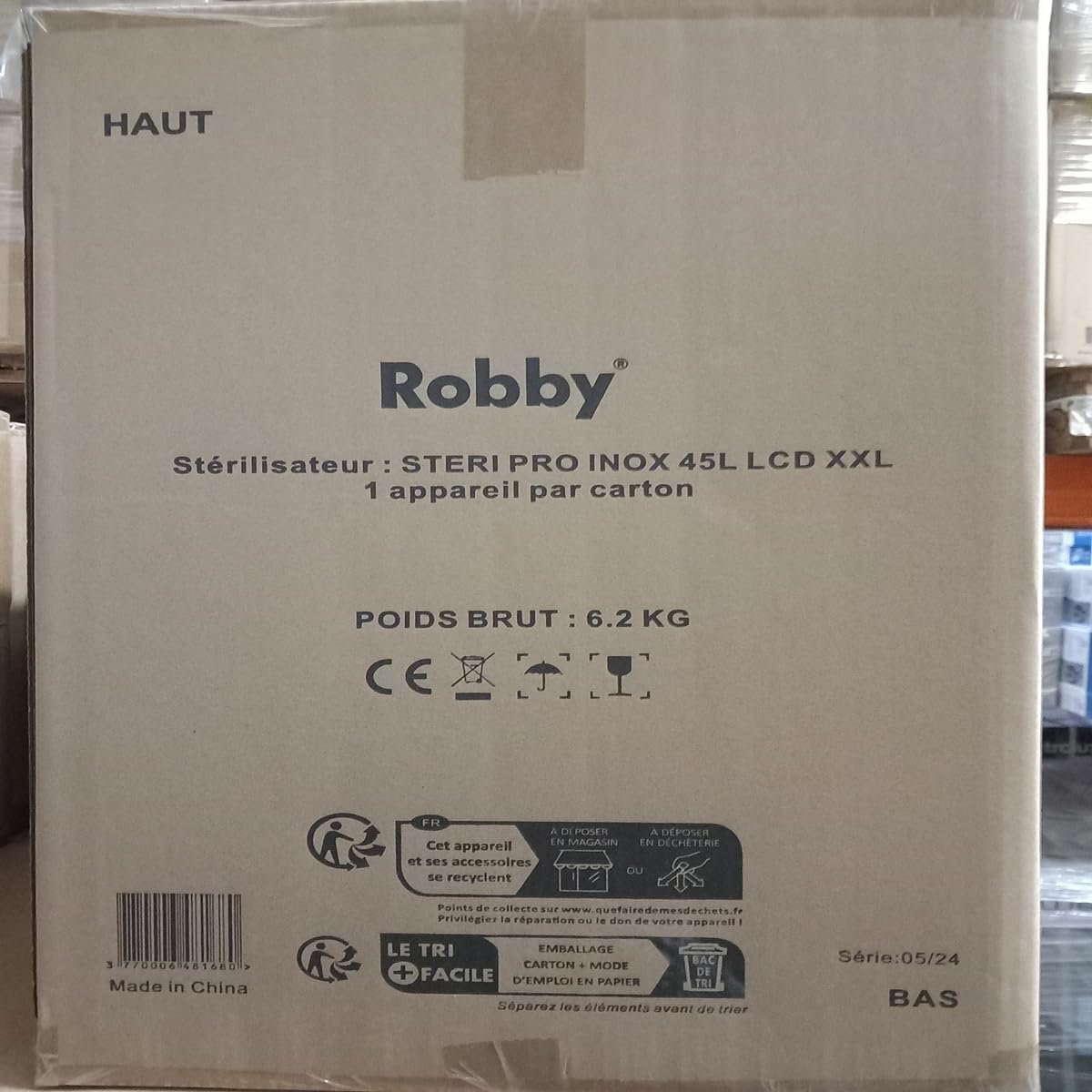 Stérilisateur De Bocaux Électrique Cuve Inox Avec Ecran Lcd, Robinet Et Minuteur 45l 2500w - STERI PRO INOX 45L LCD – Image 3
