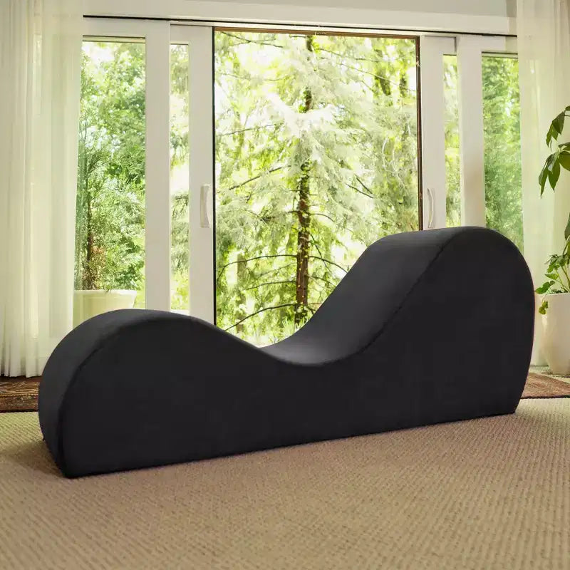 Avana Sleek Chaise Lounge for Yoga - Made in The USA - Great for Stretching, Relaxation, Exercise & More, 60D x 18W x 26H Inch, Light Grey – Image 6