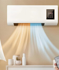 Climatiseur mural compact avec télécommande pour maison et bureau