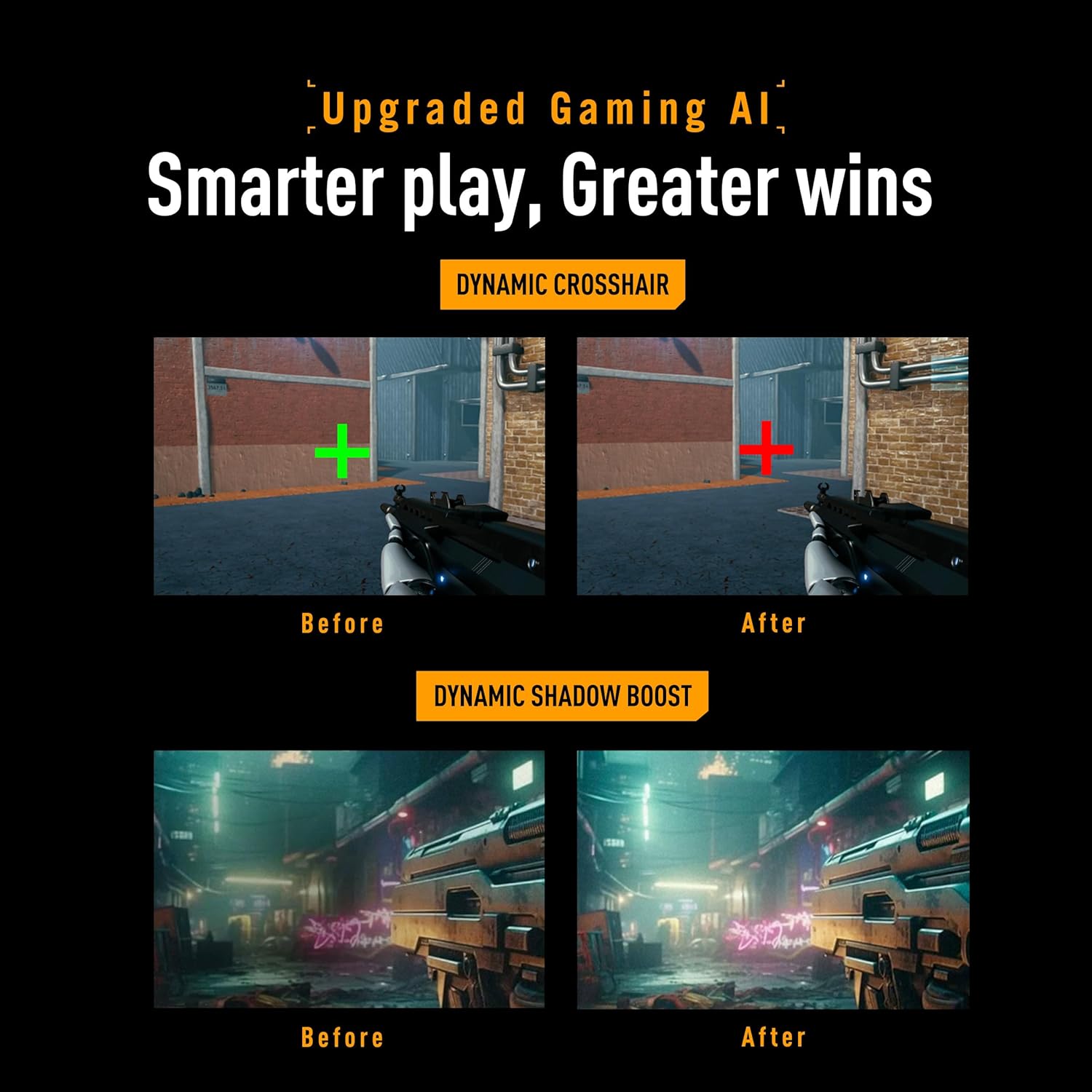 TUF Gaming VG27AQL5A - Moniteur Gaming 27 QHD (2560x1440), 210Hz (OC), Fast IPS, ELMB Sync, 0.3ms GTG, Haut-parleurs Stéréo, DisplayWidget Center, Gaming AI, Ajustable en Hauteur – Image 5