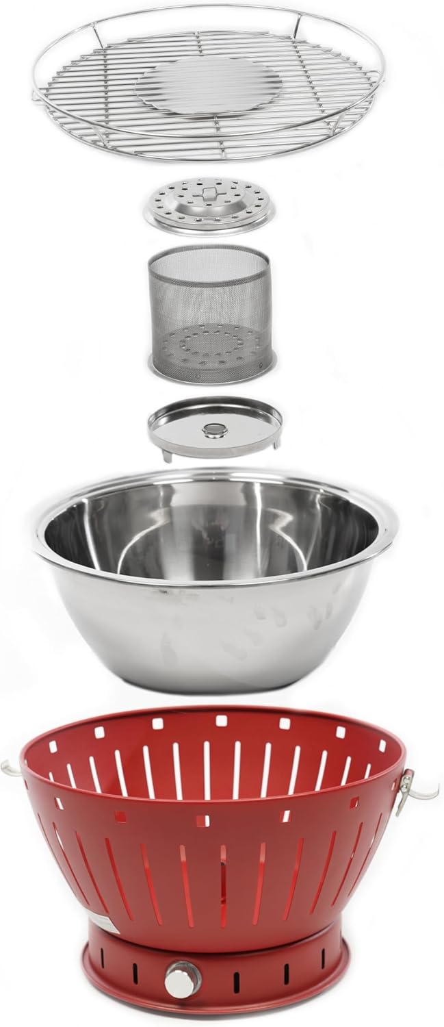 Barbecue portable Mapa Grill - Charbon de bois - Sans fumée - 35cm de diamètre – Image 3