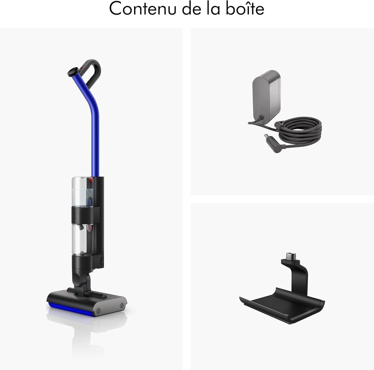 Dyson WashG1 Nettoyeur de sols durs – Nettoyage Humide Puissant (Noir/Bleu) – Image 4