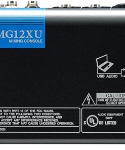 Alternative view of Yamaha MG12XU Mélangeur 4 bus 12 entrées avec effets
