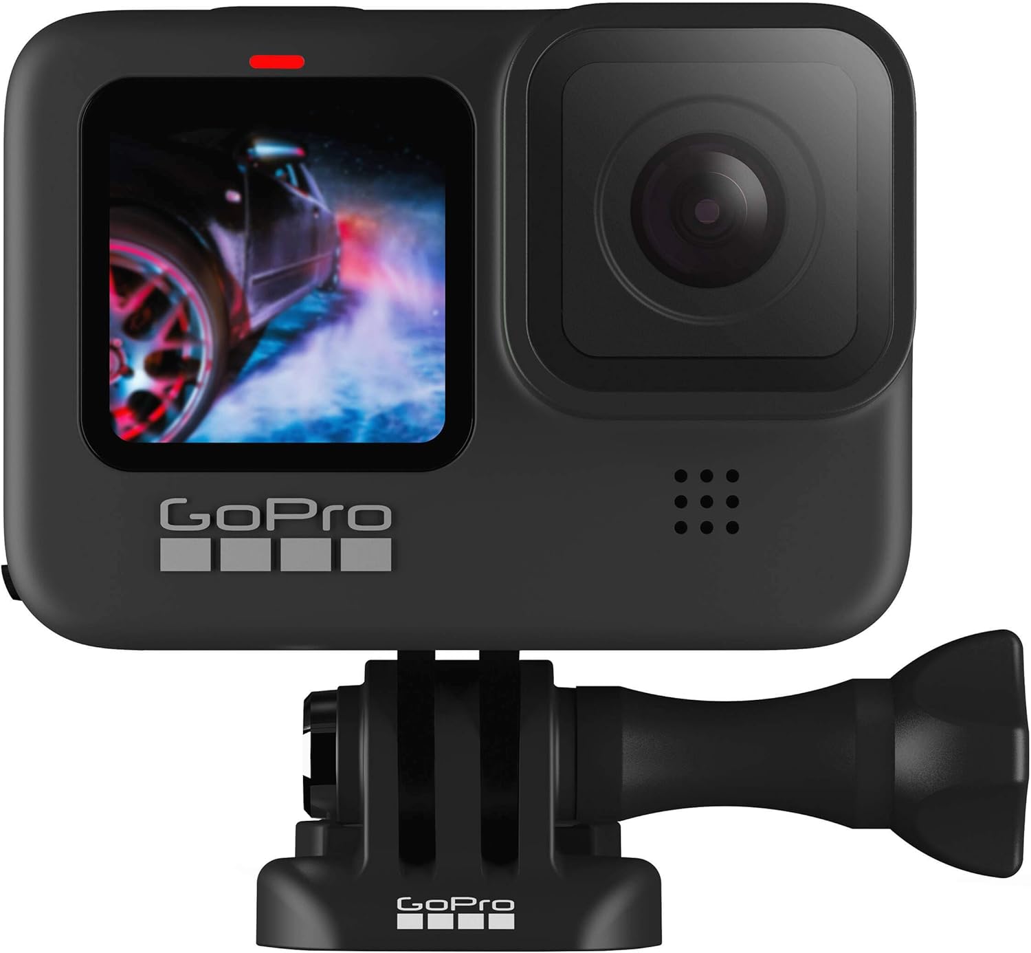 GoPro HERO9 - Caméra de sport étanche avec écran LCD avant et écran tactile arrière, vidéo Ultra HD 5K, photos 20 MP, diffusion en direct 1080p, webcam, stabilisation, noir – Image 3