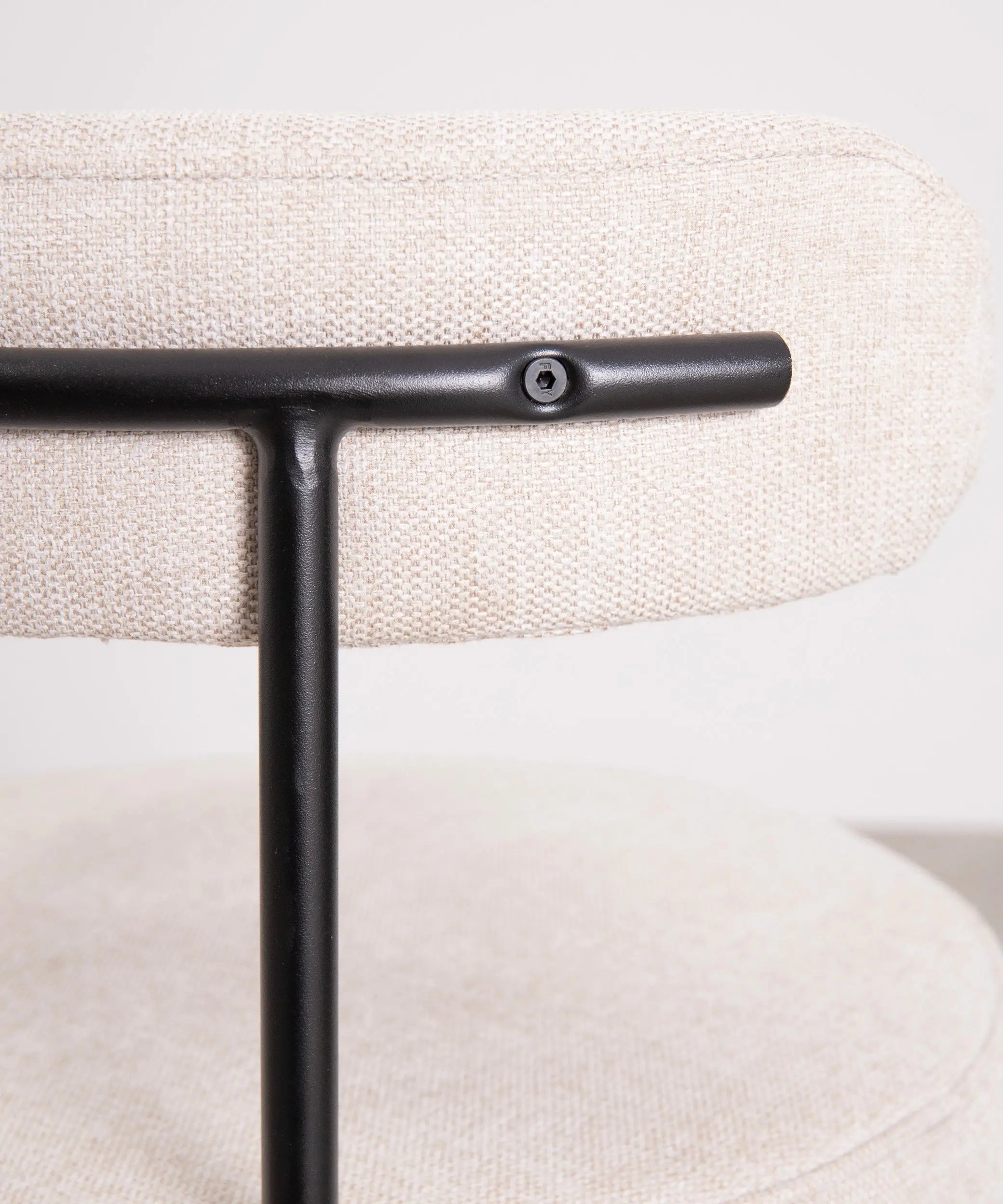 Silla de Comedor en Tela y Metal Alexia – Image 21