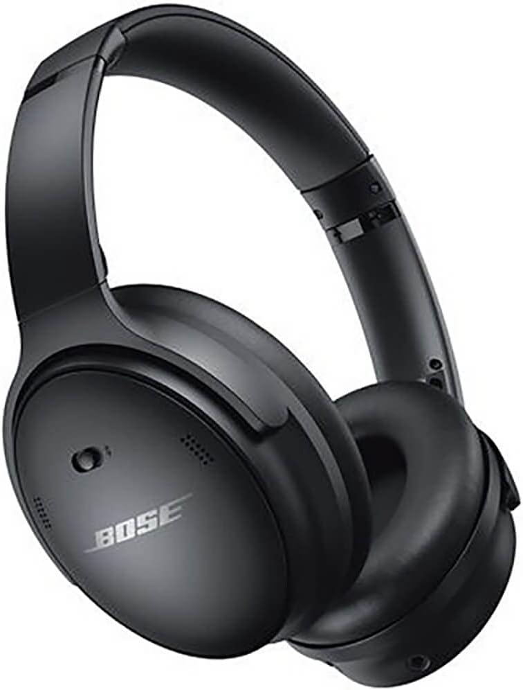 Casque sans Fil Bluetooth à Réduction de Bruit QuietComfort 45 avec Microphone pour Les Appels – Noir