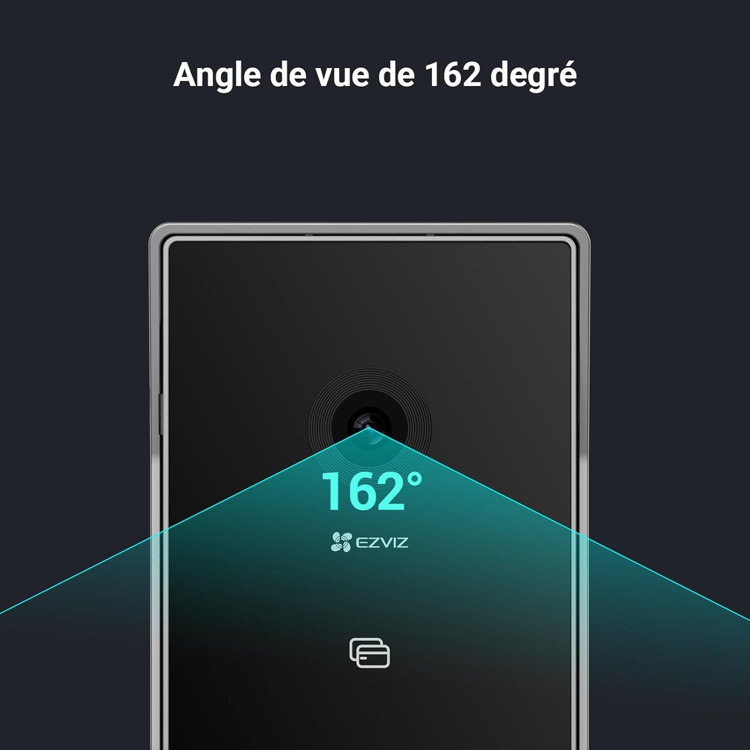 EZVIZ HP7 2K Visiophone Connecté Interphone Vidéo, 7 Pouces Moniteur Tactile, Unlock à Distance, 2 Fils, Détection Humaine, Option RFID, Audio Bidirectionnel, Vision Nocturne, étanche, WiFi dual-Band – Image 10