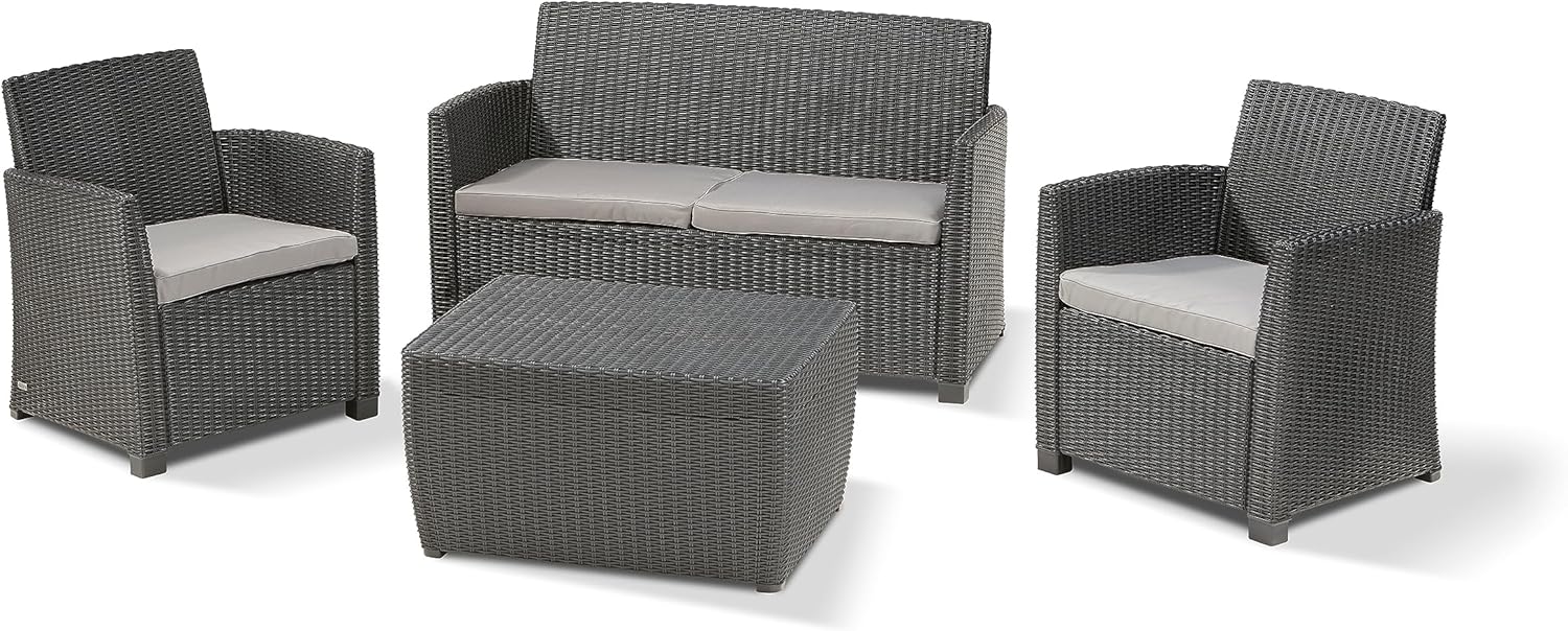 Mia Ensemble Table de Rangement en Graphite – Image 2