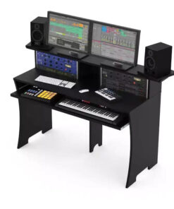 Glorious Workbench Studio Desk, Black