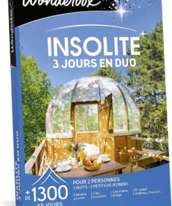 Coffret Cadeau Séjour Insolite 3 Jours pour Deux