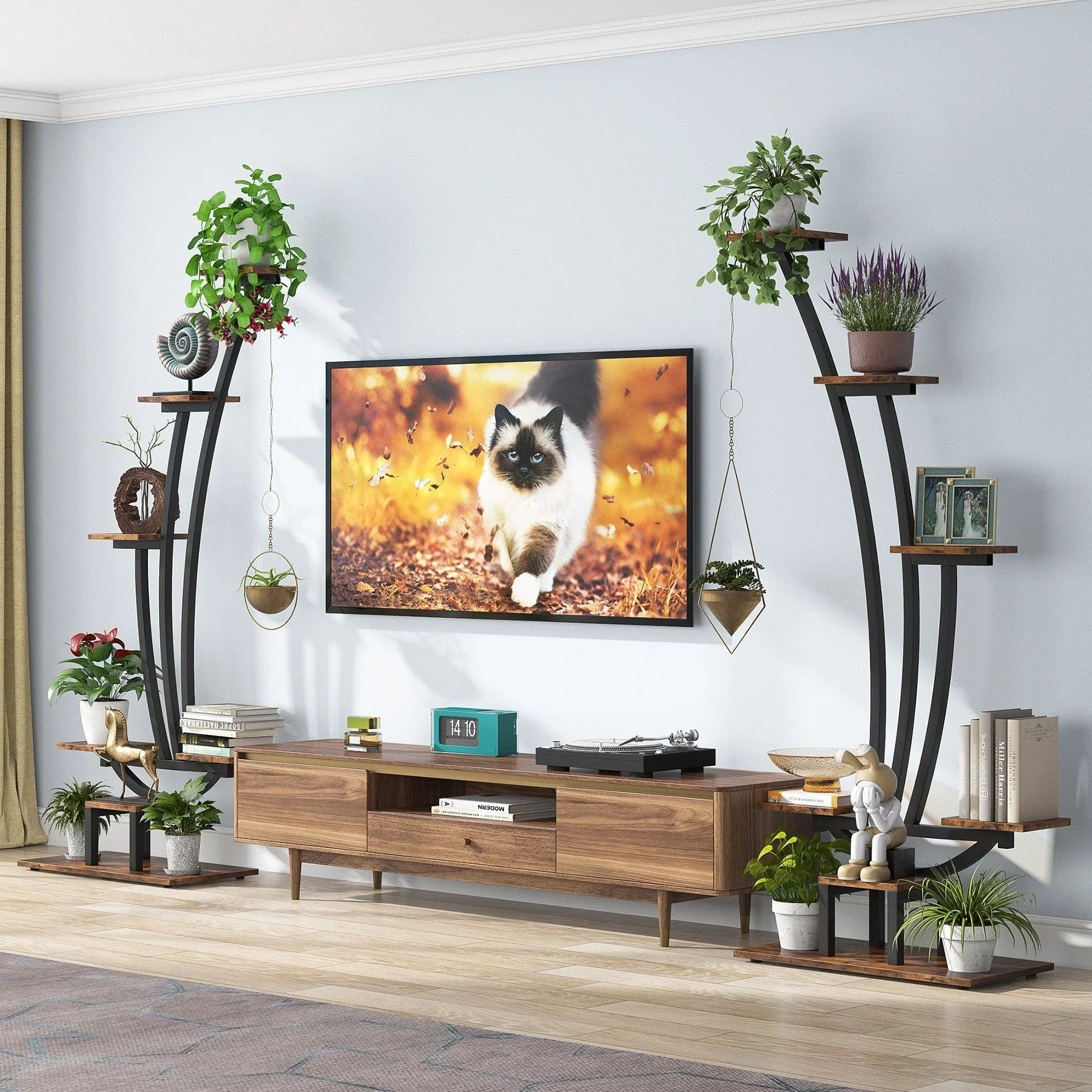 Indoor Plant Stand, 6-Tier Flower Rack for Home Garden- Set of 2 – Image 6