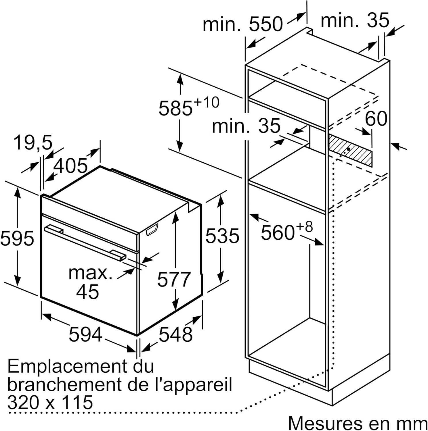 Bosch HRG7764B1, Série 8, Four encastrable, Noir – Image 6