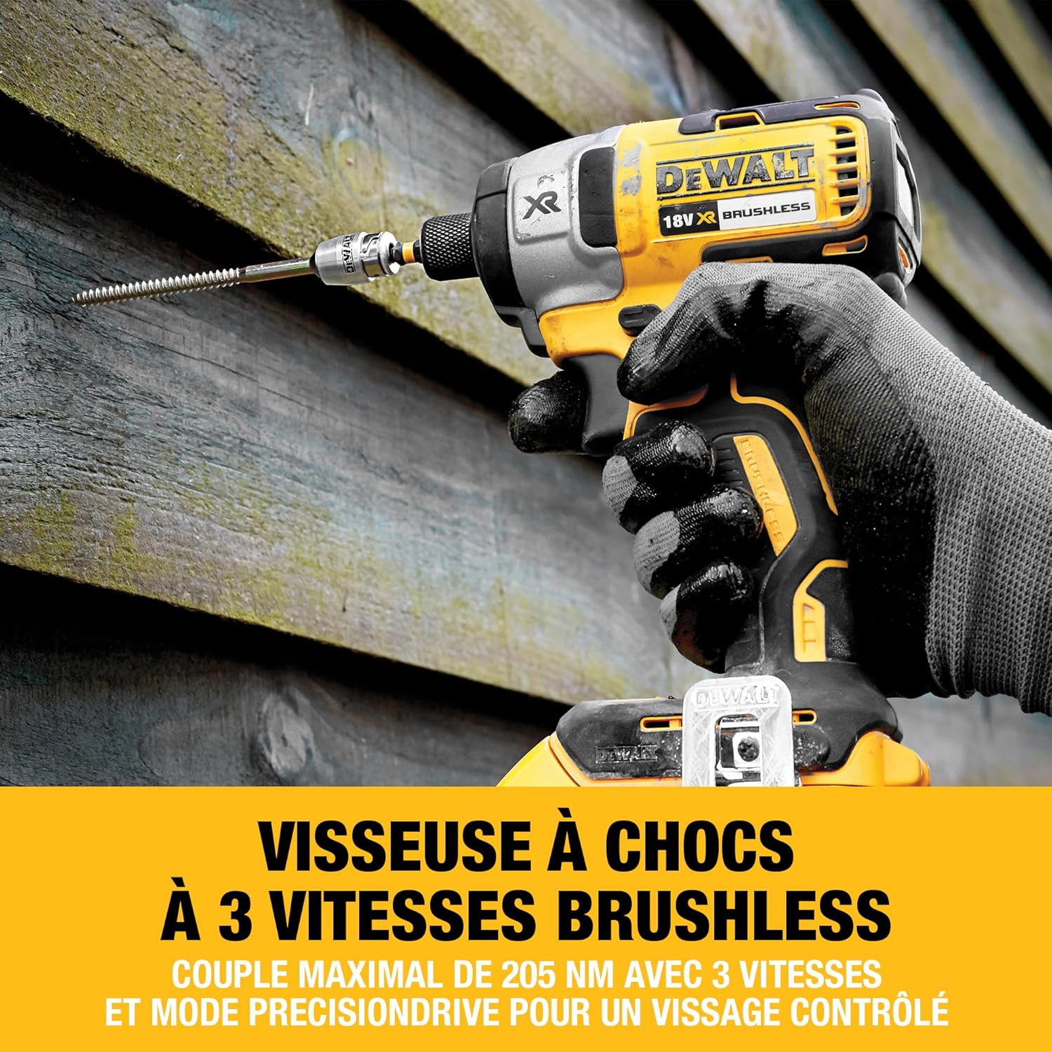 Pack 5 outils XR 18V, 1 perceuse-visseuse, 1 visseuse à chocs à 3 vitesses, 1 scie sauteuse, 1 scie circulaire, 1 lampe LED, 3 batteries 5Ah, 1 chargeur et 2 coffrets TSTAK, DCK551P3T-QW – Image 3