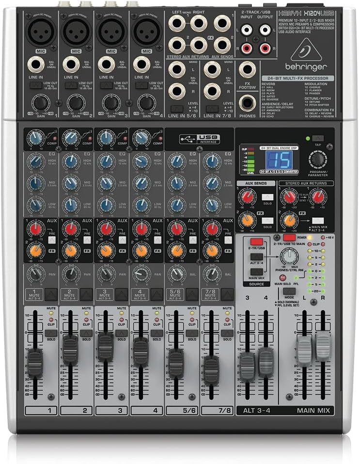 Consoles Sono et Studio Behringer - Xenyx X1204 USB