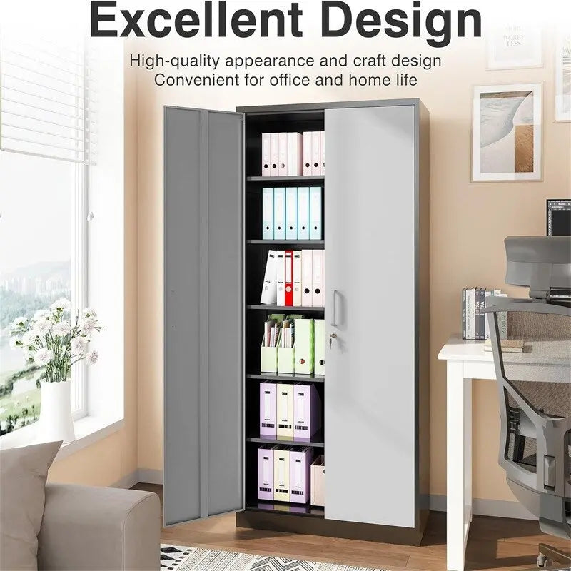 Metal Garage Storage Cabinet – Image 11