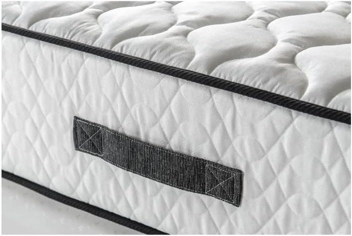 Ensemble Matelas + sommier 140 x 190 - Ressorts - 24 cm - 5 Zones - Equilibré - DETENTE – Image 3