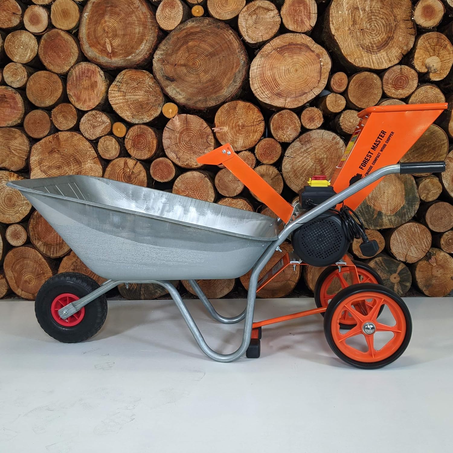 Forest Master FM4DDE broyeur de Jardin électrique 2800 W 4 CV pour Branches, Feuilles de Bois – Image 11