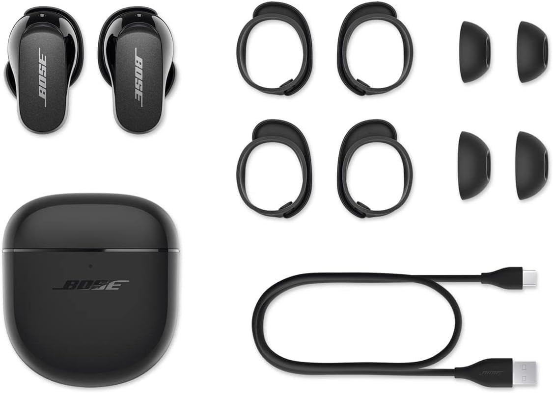 QuietComfort Earbuds II, Écouteurs sans Fil, Bluetooth, écouteurs à Réduction, avec Une Réduction de Bruit et Un Son Personnalisés, Noir – Image 7