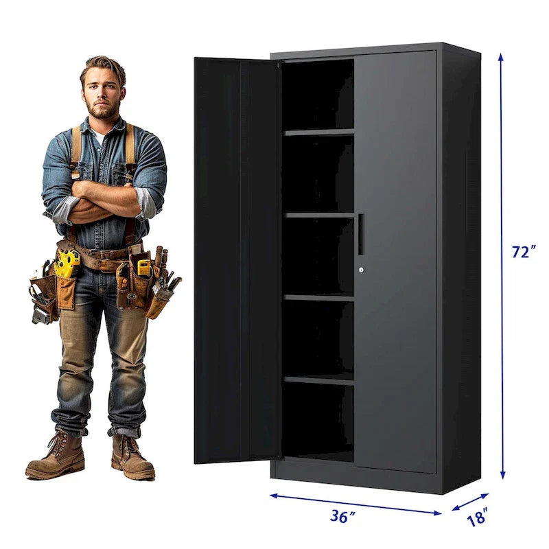 Metal Garage Storage Cabine – Image 17