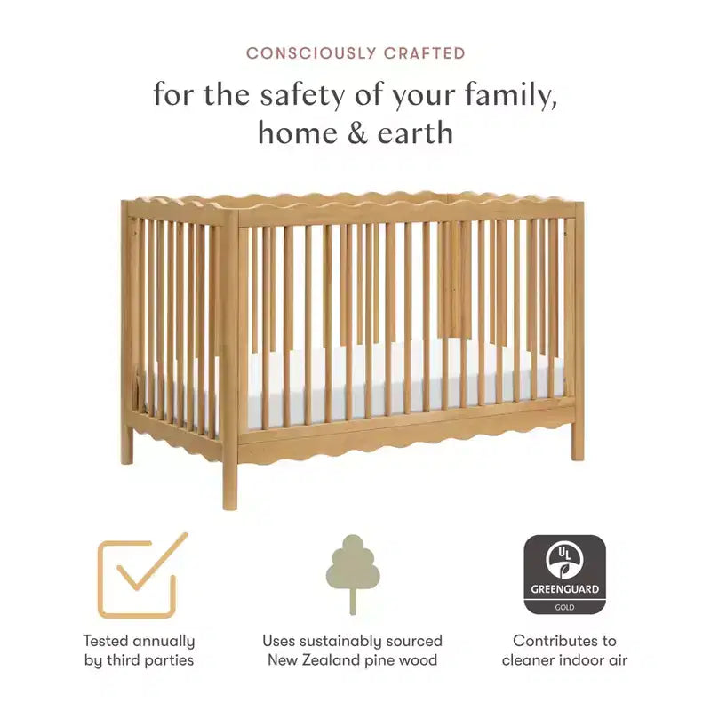 Babyletto Swell 4-in-1 Convertible Crib with Toddler Bed Conversion Kit – Image 7